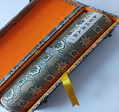 芦溪书画装裱案例